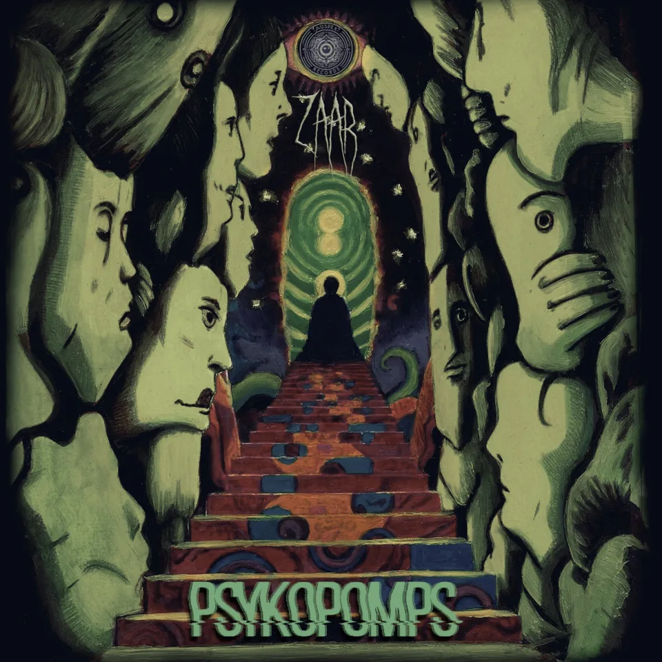 Cover art for Psykopomps by Zaar